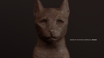 Redshift Mutating Materials: Woods