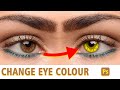 👁️ Change Eye Colour in Photoshop 2022. #shorts
