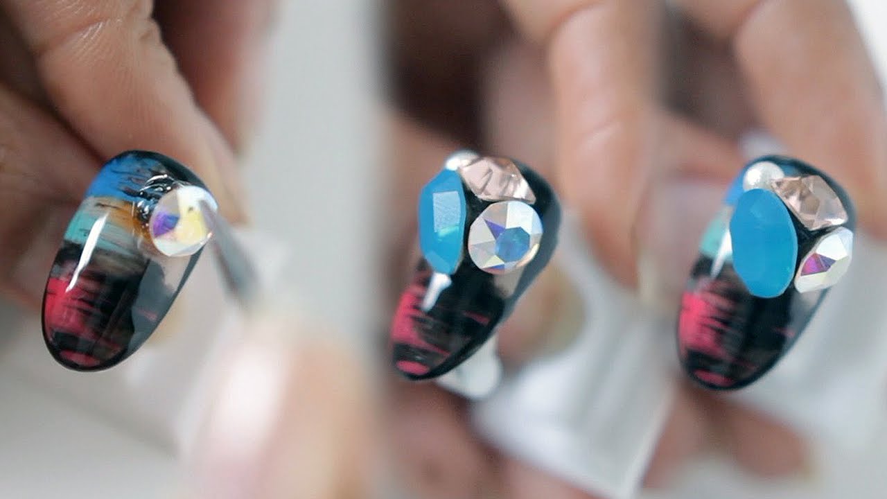 ジェルネイル・ネイルシール SWAROVSKI create your style Vendor] SWAROVSKI NAIL ART CRYSTAL TRANSFERS - CLASSIC SET 1 - Gel