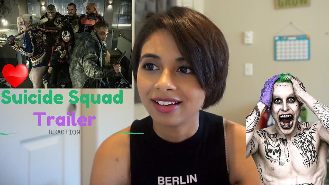 Suicide Squad Official Comic-Con Trailer REACTION