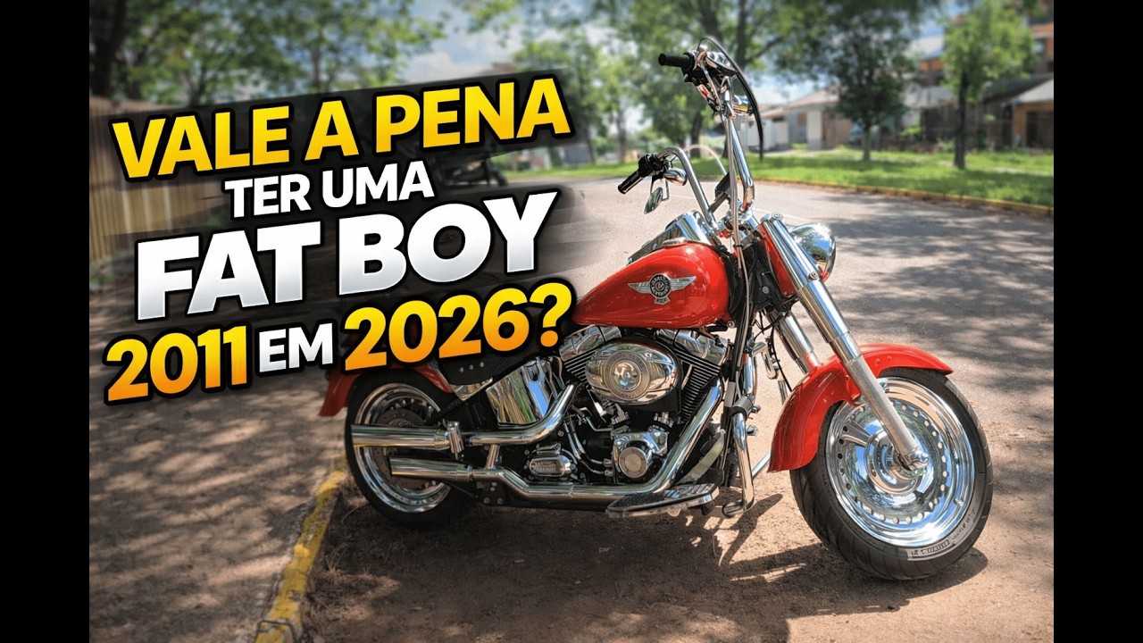 Vale a Pena Ter uma Fat Boy 2011 em 2026? | ( Review Sincero de Dono )