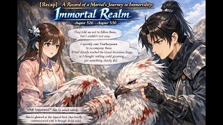 [Recap] A Record of a Mortal's Journey to Immortality: Immortal Realm chapter 526 - chapter 530