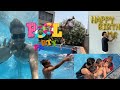 Ham log gaye farmhouse  pool party with fiends  birt.ay pool party   ishwar patil
