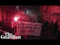 Protests in Paris and Lyon as France's Macron is re-elected