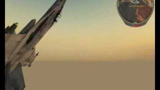 Free fall next to plane