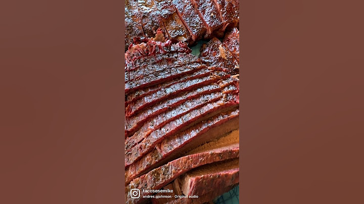 My best beef brisket to this day! Absolutely loved the @jirbybbq brisket rub! #tacosesemike #bbq