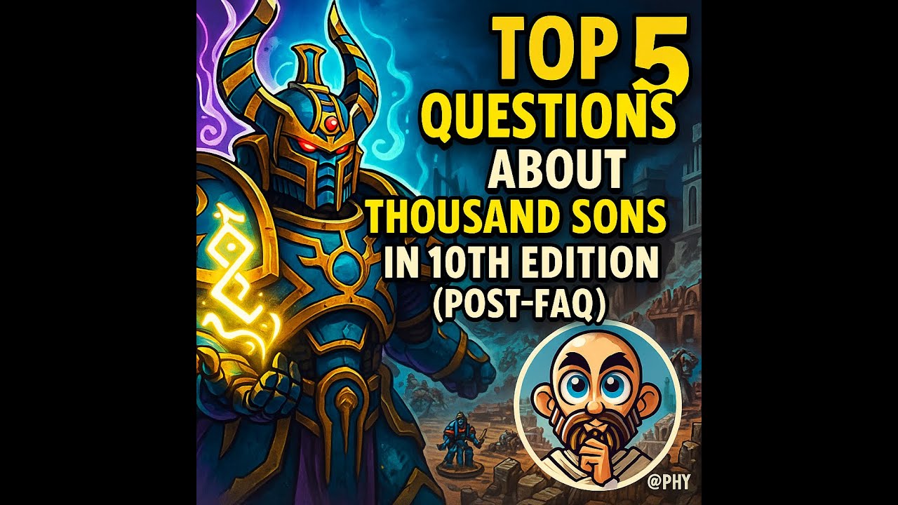 Thousand Sons Bolters VS Flamers Explained ( And some bonus Info)