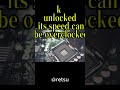 The meaning of the letter K in Intel cpu#pcgaming    #PCゲーム設定 #игротехника #cpu