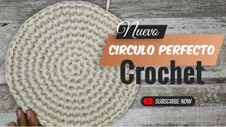 SECRETOS! para TEJER |círculo PERFECTO 'TRAPILLO' PRINCIPIANTES (PASO a PASO)