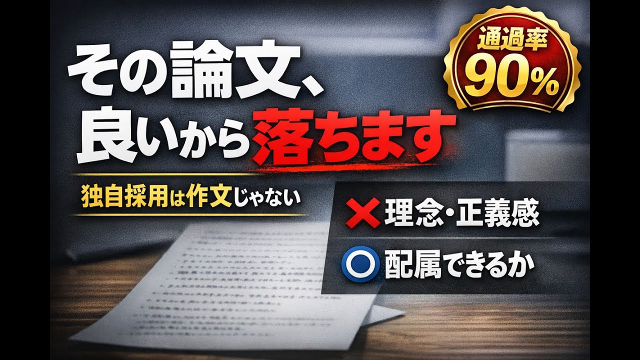 その論文、評価されていません！国家公務員・独自採用試験通過率90％を実現した職務経験論文の書き方