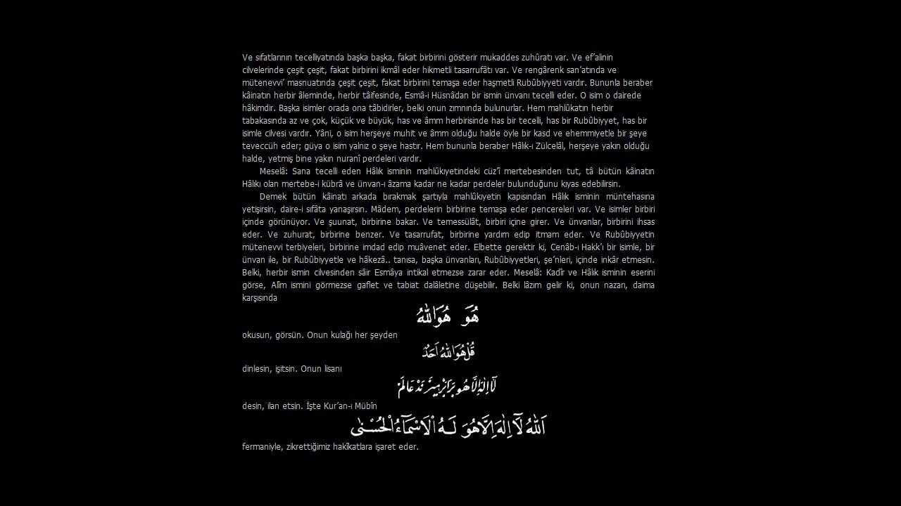 Sözler - 24. Söz [Risale-i Nur Külliyatından] [Metinli Ders]