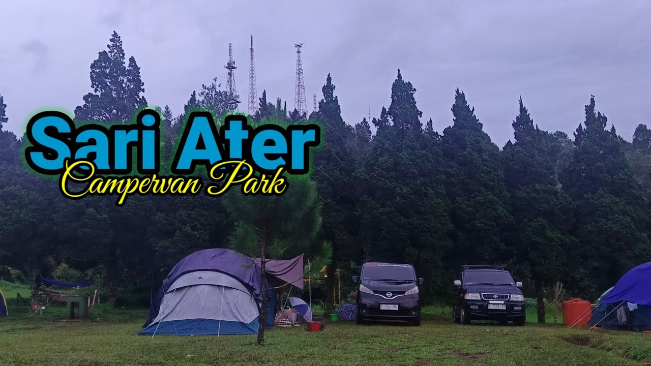 Camping lagi di Sari Ater Campervan Park
