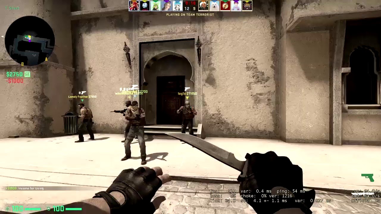 throwing in cs go - YouTube