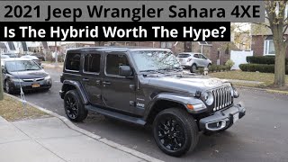 2021 Jeep Wrangler Sahara 4XE Review: Fully Loaded with Sky One-Touch Power Roof