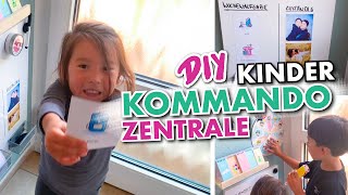 DIY Kinder Kommandozentrale | Ideen zur Organisation im Familien Alltag | Command Center | mamiblock