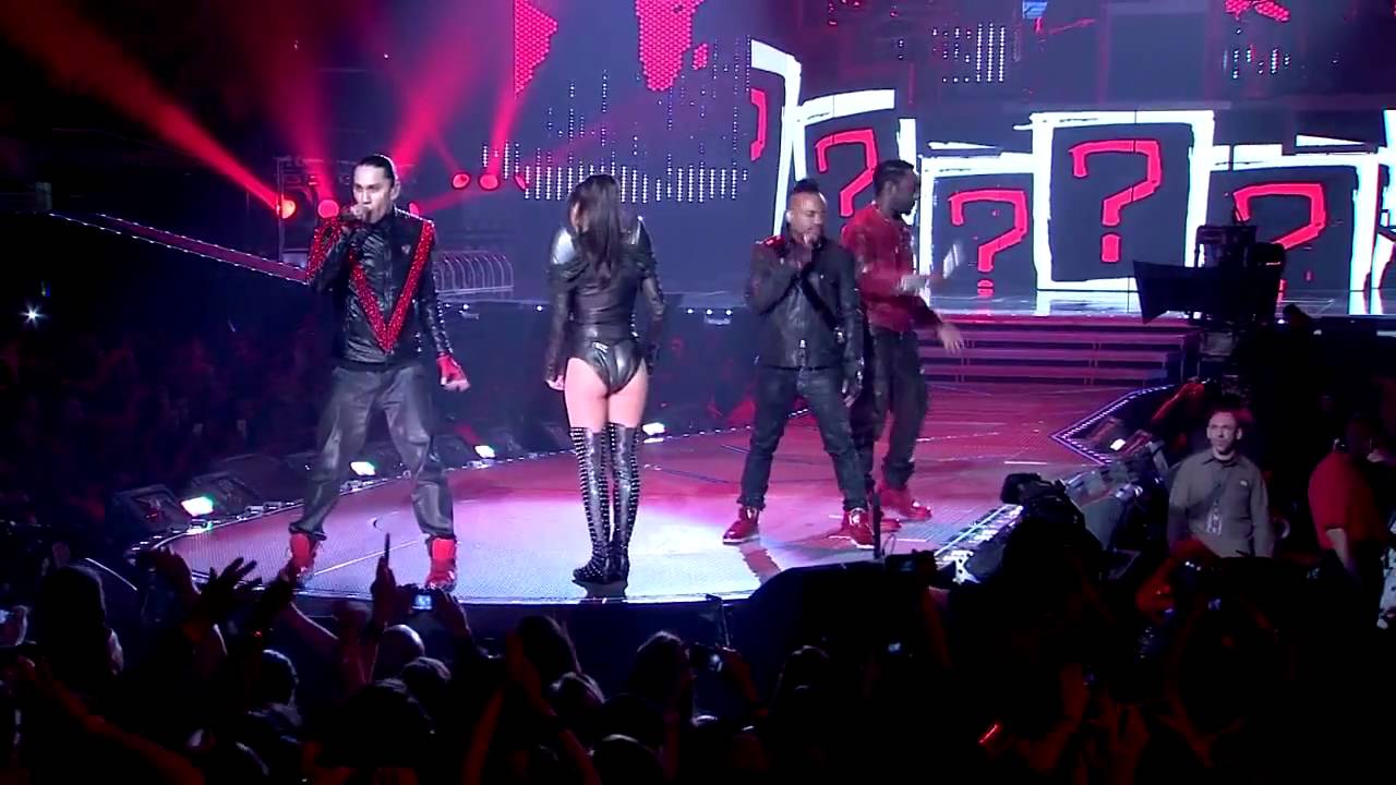 Black Eyed Peas Staples Center Hd Where Is The Love Youtube