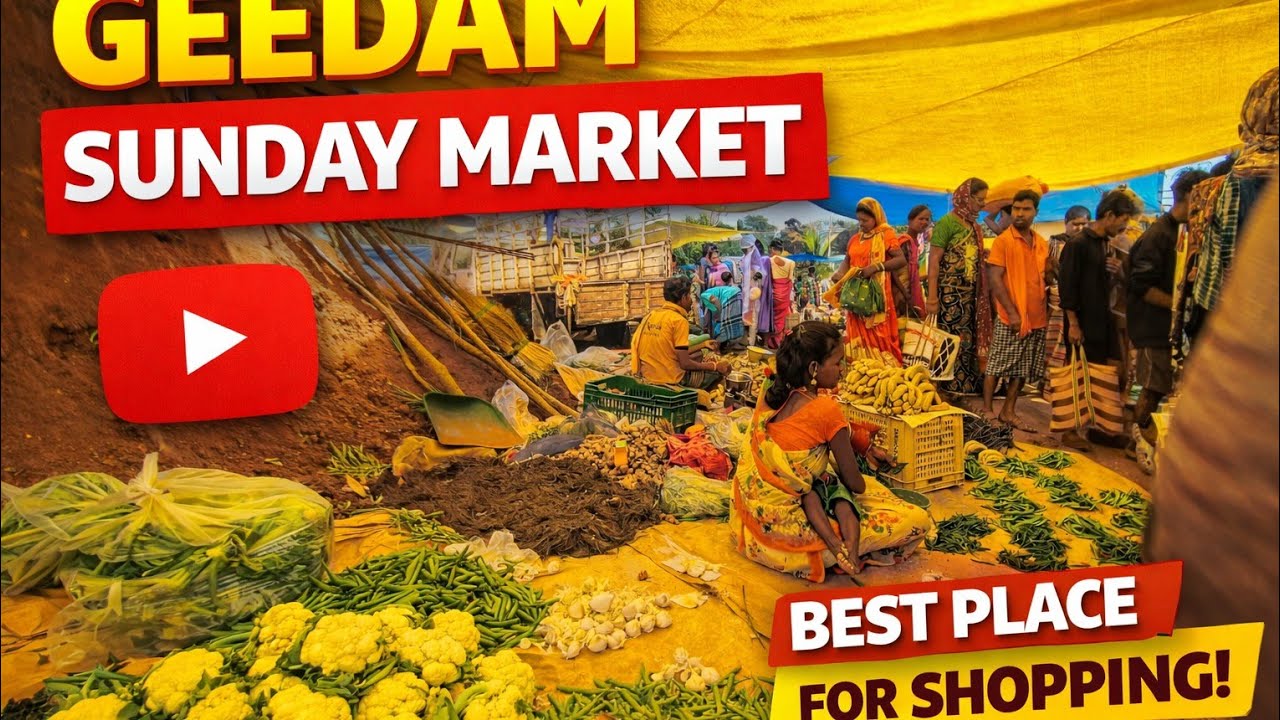 Geedam Market Today | Geedam Bazaar Real Scene | Local Market Vlog | Last 2025 | 