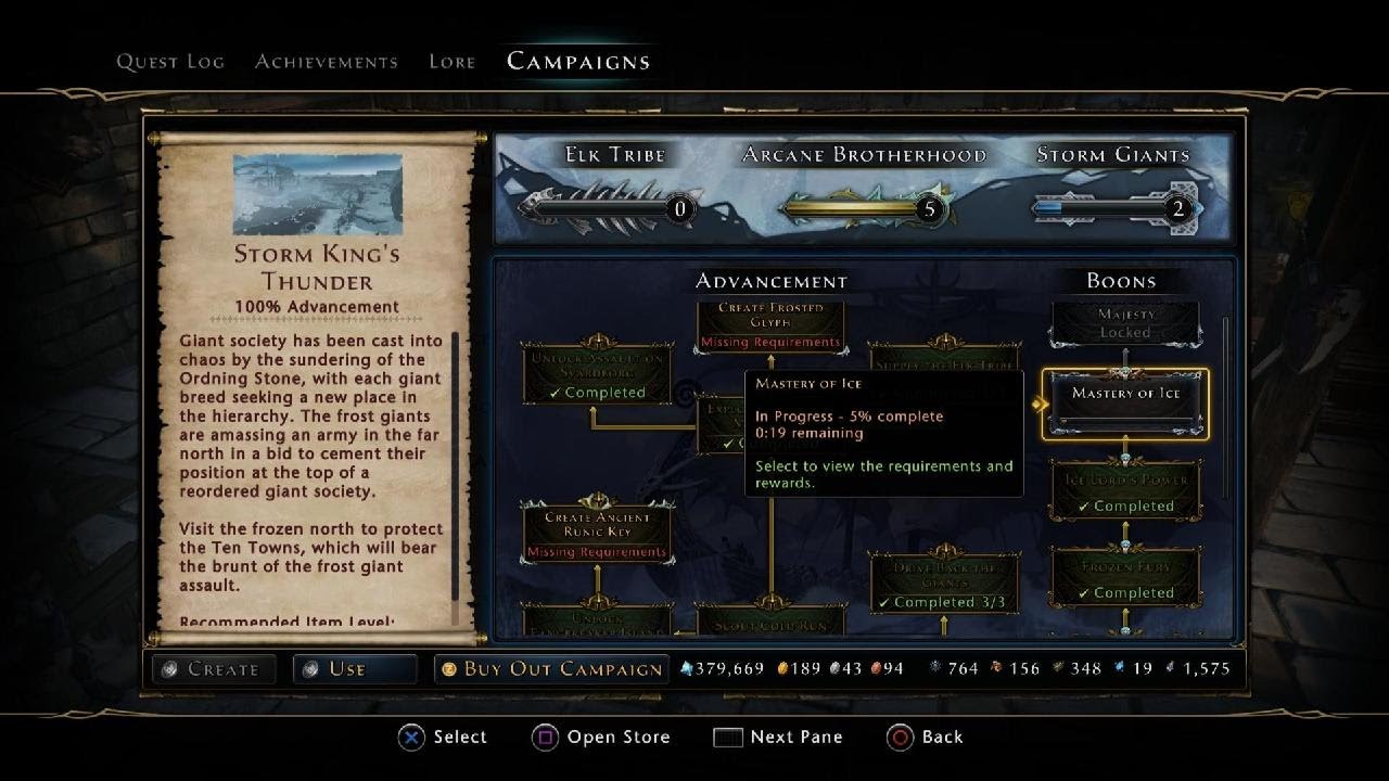 Neverwinter Cold Run Scrying Stone locations