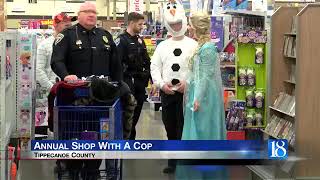 Annual TCSO Shop with a Cop Event helps local kids