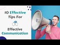 How To Improve Communication Skills? | 10 Effective Tips | Communication Skills | PART 1 | #shorts