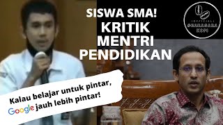Belajar online,siswa sma kritik menteri ...