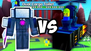 😱OMG!! 🔥 NEW BOSSES!! DUAL CARGO vs GODLY SINISTER TITAN OCTO ROCKET SOLDIER Toilet Tower Defence