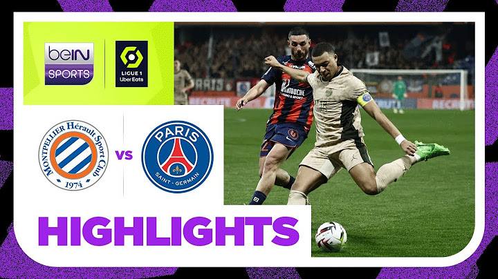 Montpellier v PSG | Ligue 1 23/24 | Match Highlights