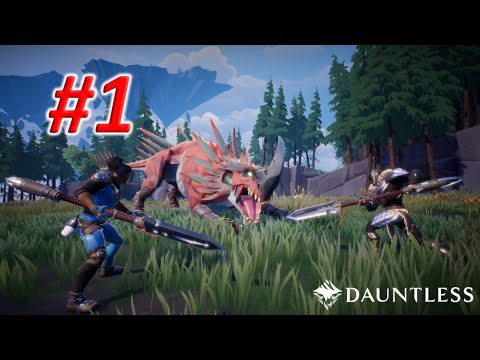 dautless  Update 2022  DAUNTLESS #1 - CHƠI THỬ CON GAME ĐÁNH BOSS GIỐNG MONSTER HUNTER WORLD!