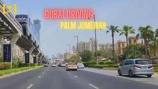 [4K 60fps] Dubai Driving | Palm Jumeirah