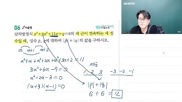 12. [일품 심화] 공통수학1 unit23  (06 여러가지 방정식 - 고난도문제)