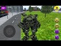 Army robot transform car helicopter dinosaur safari hunter  android gameplay full.