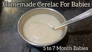 Homemade Cerelac/cereal for babies/Aval for 5 to 7 month babies/flattened rice for babies/baby  food