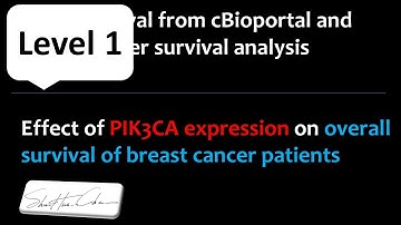 Biostatistics practice: TCGA breast cancer dataset and Kaplan-Meir survival analysis