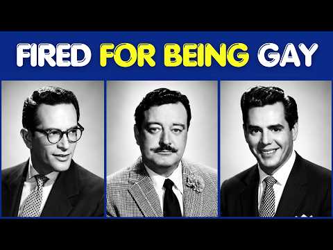 10 Gay Classic TV Stars Who Were Dismissed When Hollywood Found Out | Old Hollywood Secrets