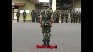 BERKUMPUL (baris berbaris PBB TNI)