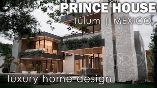 Touring the PRINCE HOUSE in TULUM, Mexico | Modern Home | 10765 sqft. | ORCA   Zafra