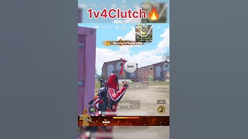 INSANE 1v4 Clutch in PUBG Mobile!