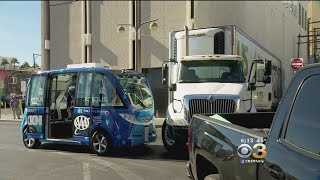 First Driverless Shuttle Bus Crashes 2 Hours After It Was Launched