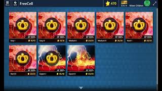 Microsoft Solitaire Collection Star Club FreeCell completion! screenshot 2