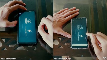 Poco F1 6gb VS OnePlus 6 6gb speed test