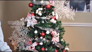 DECORATING OUR CHRISTMAS TREE! #VLOGMAS