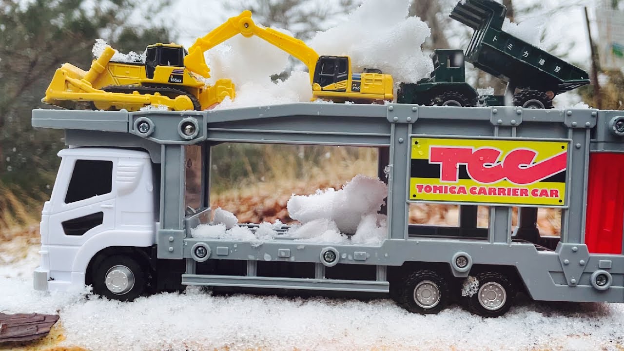 トミカ 新品・使用品混在 まとめ売り 12台 除雪車 白バイ カブ 救急 今日のトミカ・S ホンダ白バイ（緊急車両セット封入品） - YouTube