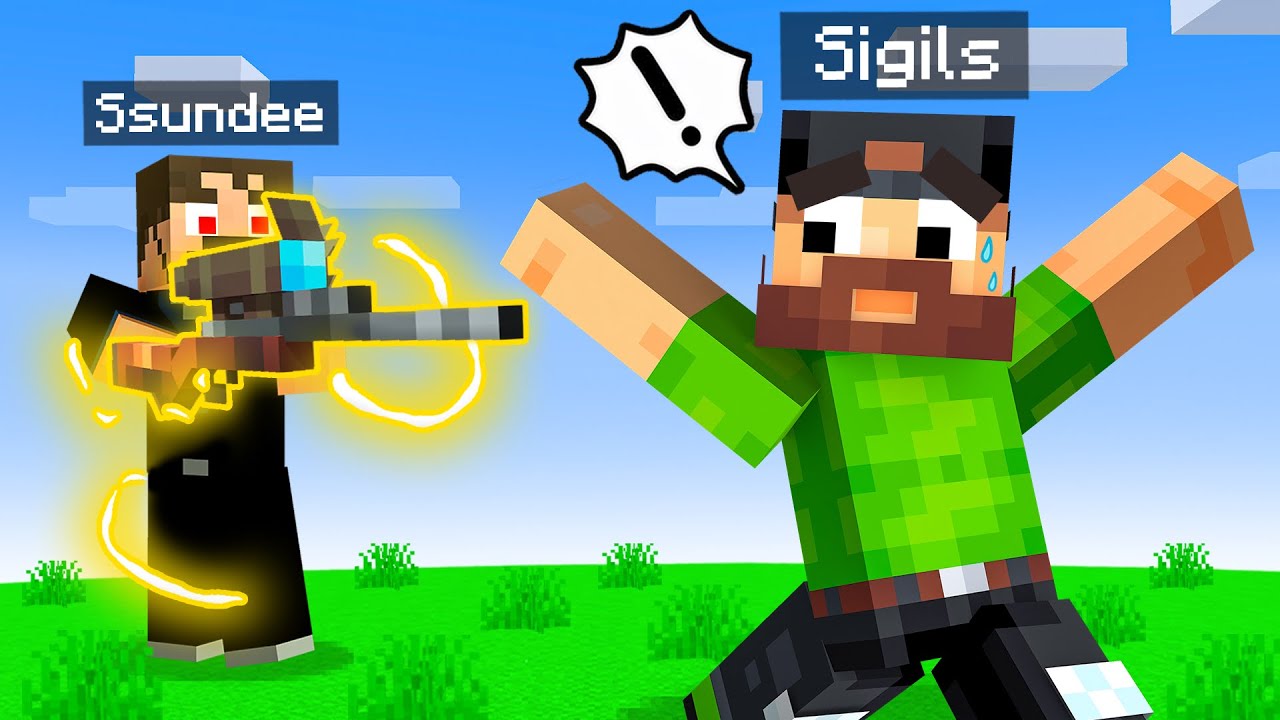 TOXIC Corruption Tag with Guns in Minecraft