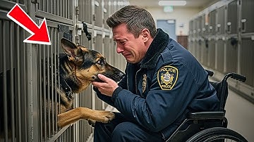 Officer in Wheelchair Shocked to Find His Missing K9 in Shelter — Their Reunion Will Make You Cry