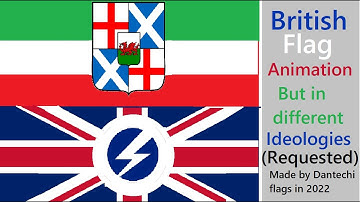 British flag animation but in different ideologies (Requested)