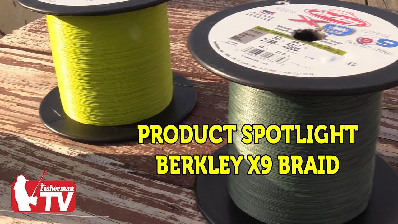 BERKLEY X9 Braided Fishing Line