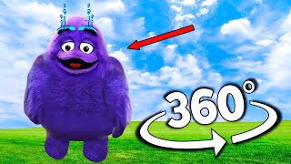 Grimace Shake Finding Challenge But It's 360 degree video