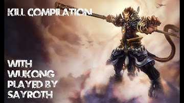 Kill compilation - Wukong Maokai Vladimir Swain - 3v3 - League of Legends
