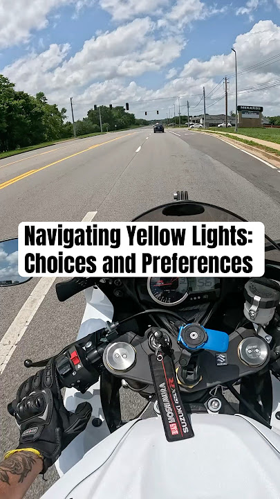 Navigating Yellow Lights: Choices and Preferences
