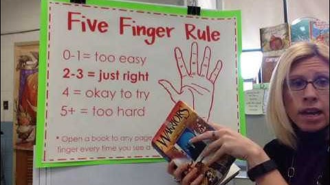Five Finger Rule